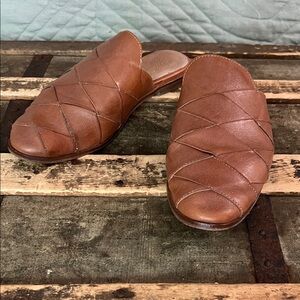 Seychelles Woven Leather Mules